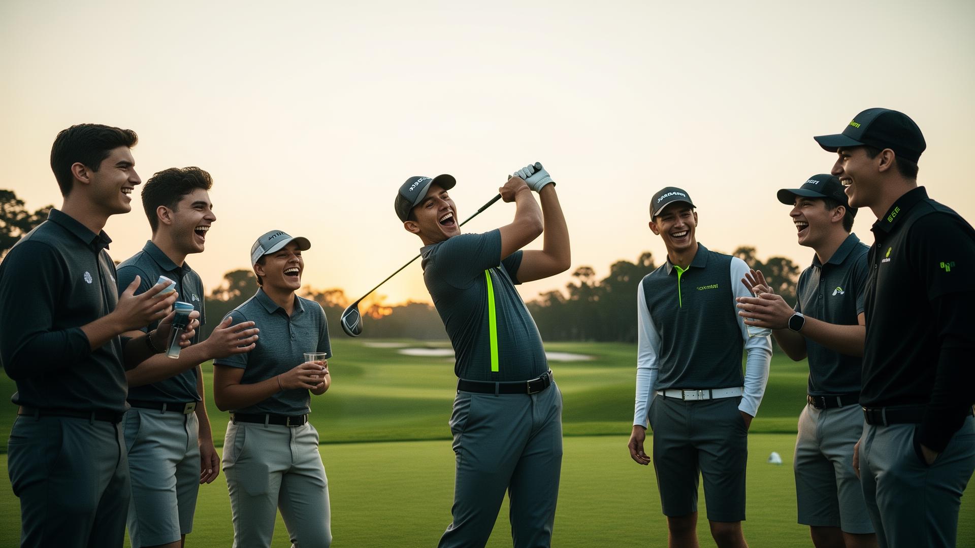 Golfplatz bei den Young Generation Golf Days